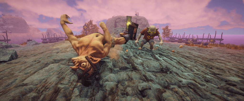 Big shove. Not Friends anymore!