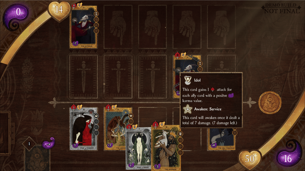 I play all my cards and it is just fine. Cool game needs some balancing.