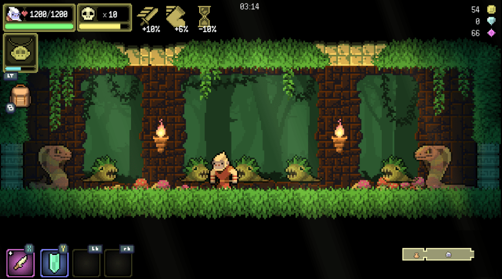 Dunjungle's bad guys spawn in. 