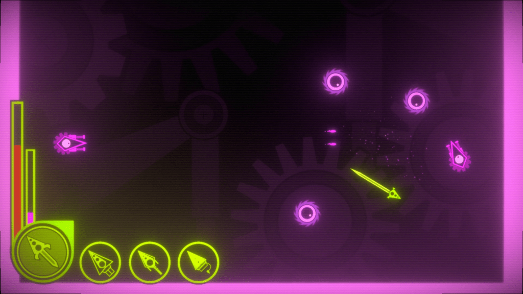 Flying through the heart of the machine with the claymore equipped. 