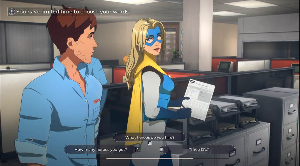 Look at that animation. Very pretty game this one.